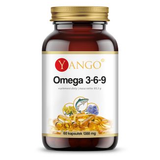 Yango Omega 3-6-9, 60 kapsułek - zdjęcie produktu