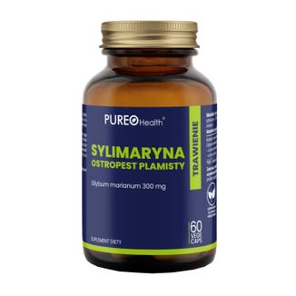 Pureo Health Sylimaryna Ostropest Plamisty, 60 kapsułek vege - zdjęcie produktu