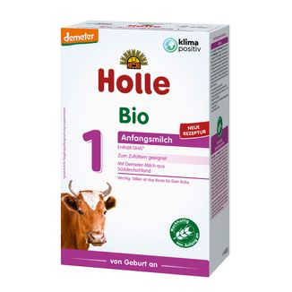 Holle Bio 1, mleko początkowe, od urodzenia, 400 g USZKODZONE OPAKOWANIE - zdjęcie produktu