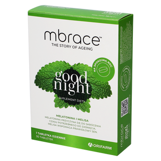 Mbrace Good Night, 30 tabletek KRÓTKA DATA - zdjęcie produktu