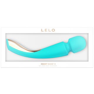 Lelo Smart Wand 2 Medium Ocean Blue, masażer do całego ciała, średni, niebieski - zdjęcie produktu