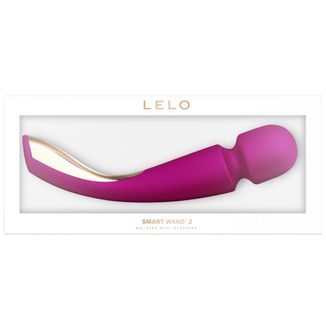 Lelo Smart Wand 2 Medium Deep Rose, masażer do całego ciała, średni, różowy - zdjęcie produktu