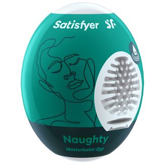 Satisfyer, Masturbator Egg Naughty, stymulator dla mężczyzn, 1 sztuka - zdjęcie produktu