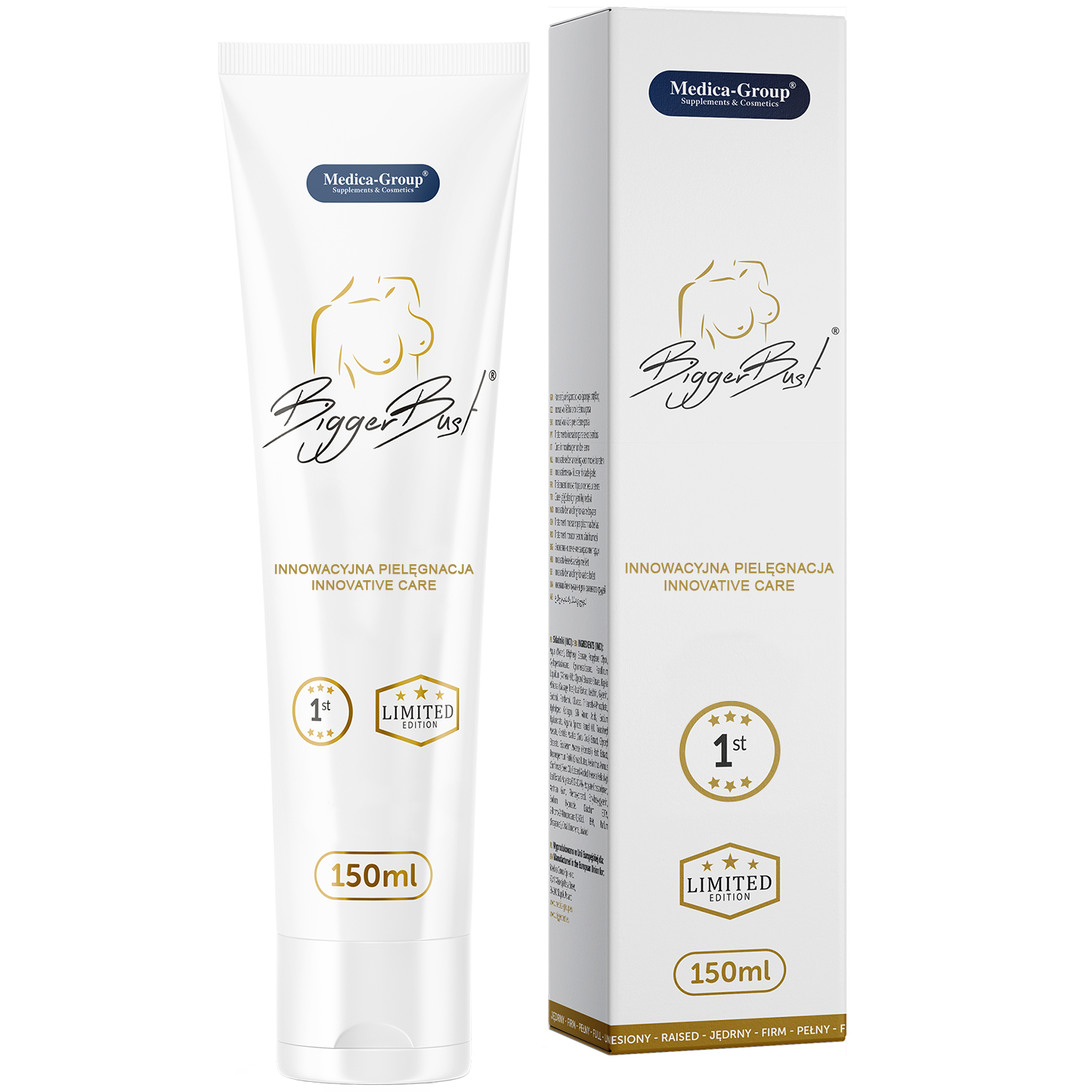 Nieznana Medica-Group BiggerBust, serum do pielęgnacji biustu, 150 ml