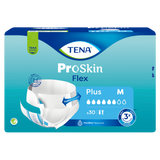 Tena Flex ProSkin, pieluchomajtki, rozmiar M, 71-102 cm, Plus, 30 sztuk - miniaturka zdjęcia produktu