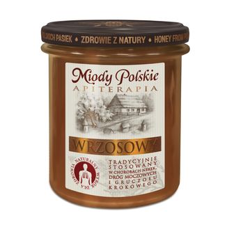 Miody Polskie, miód wrzosowy, 400 g - zdjęcie produktu