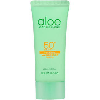 Holika Holika Aloe Soothing Essence, żel przeciwsłoneczny do twarzy i ciała, SPF 50+, 100 ml - zdjęcie produktu
