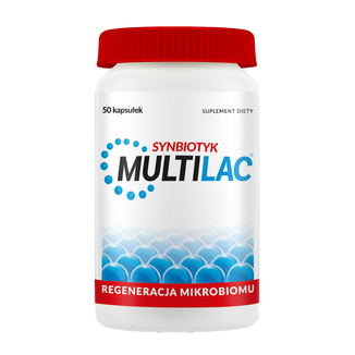 Multilac Synbiotyk, 50 kapsułek - zdjęcie produktu