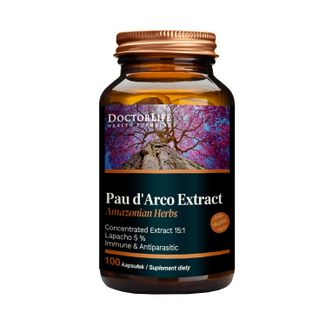 Doctor Life Pau Darco Extract, 100 kapsułek - zdjęcie produktu