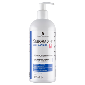 Seboradin Anti-Dandruff, szampon przeciwłupieżowy, 400 ml USZKODZONE OPAKOWANIE - zdjęcie produktu