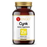 Yango Cynk Forma Organiczna, 90 kapsułek - miniaturka zdjęcia produktu