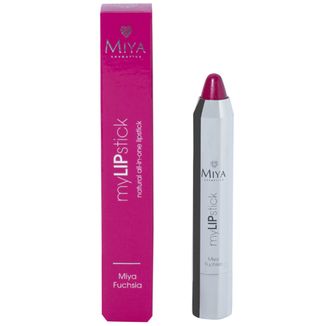 Miya myLIPstick, naturalna pielęgnująca szminka all-in-one, Fuchsia 2,5 g - zdjęcie produktu