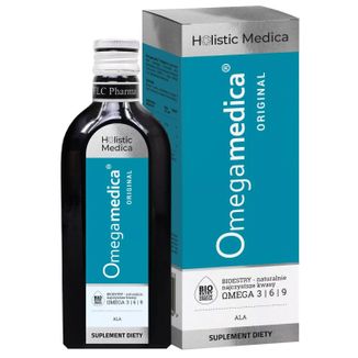 Holistic Medica Omegamedica Original, smak cytrynowy, 250 ml - zdjęcie produktu