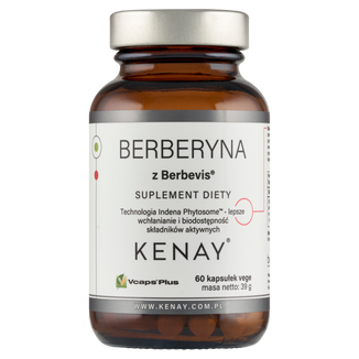Kenay Berberyna z Berbevis, 60 kapsułek vege - zdjęcie produktu