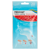 Medcoat, powłoka tabletki ułatwiająca połykanie, smak truskawkowy, 20 tabletek Medcoat, powłoka tabletki ułatwiająca połykanie, smak truskawkowy, 20 tabletek - miniaturka zdjęcia produktu