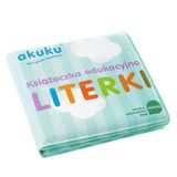 Akuku, książeczka edukacyjna do kąpieli, literki, od 3 miesiąca, 1 sztuka - miniaturka zdjęcia produktu