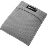 Akuku, termofor z pestek wiśni, 13 cm x 16 cm, szary, 1 sztuka USZKODZONE OPAKOWANIE - miniaturka zdjęcia produktu