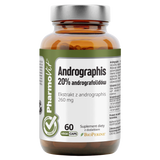 PharmoVit Andrographis, 20% andrografolidów, 60 kapsułek vege - miniaturka zdjęcia produktu
