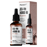 PharmoVit D3-Vit 4000 IU Oil Active, krople, 30 ml - miniaturka zdjęcia produktu