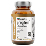 PharmoVit HerbalLine Pregfem Płodność kobiet, 60 kapsułek roślinnych - miniaturka zdjęcia produktu