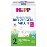 HiPP 2, mleko następne z mleka koziego, BIO, dla niemowląt po 6 miesiącu, 400 g - miniaturka zdjęcia produktu