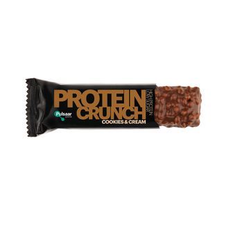 Pulsaar Nutrition Protein Crunch, baton proteinowy z nadzieniem śmietankowym o smaku karmelowym, 55 g - zdjęcie produktu