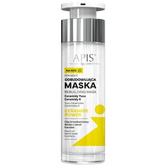 Apis Ceramide Power, odbudowująca maska na noc, 50 ml - zdjęcie produktu