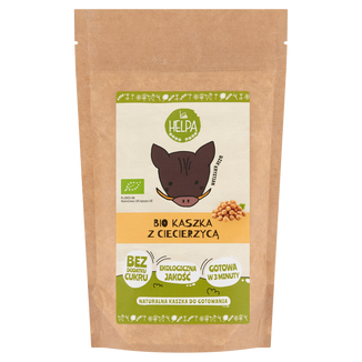 Helpa Czary Mamy Bio Kaszka orkiszowa z ciecierzycą, bezmleczna, bez dodatku cukru, 200 g - zdjęcie produktu