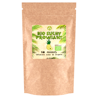 Helpa Bio Suchy Prowiant, owoce liofilizowane do chrupania, ananas, 20 g KRÓTKA DATA - zdjęcie produktu