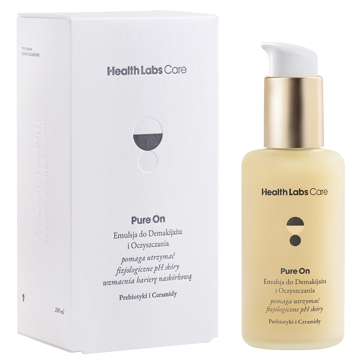 Nieznana Health Labs Pure On, emulsja do demakijażu i oczyszczania, 100 ml