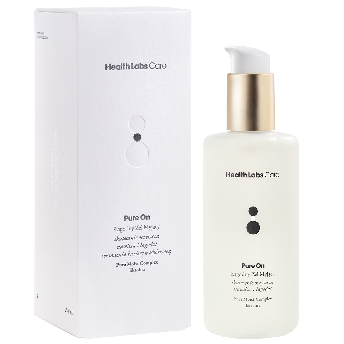 Nieznana Health Labs Pure On, żel łagodnie myjący do twarzy, 200 ml