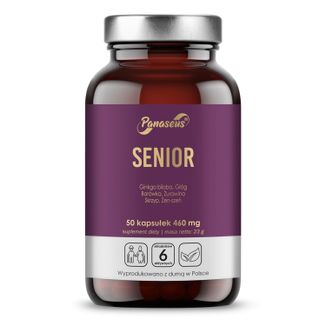 Panaseus Senior, 50 kapsułek  KRÓTKA DATA - zdjęcie produktu