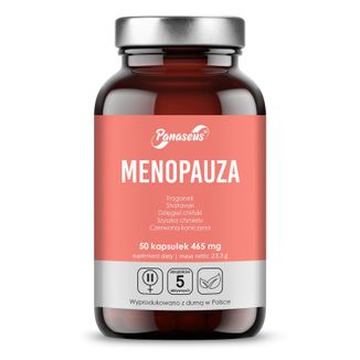 Panaseus Menopauza, 50 kapsułek - zdjęcie produktu