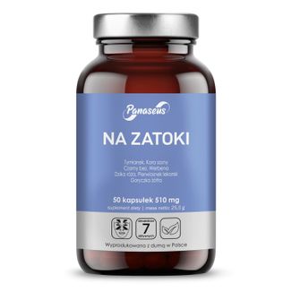 Panaseus Na Zatoki, 50 kapsułek KRÓTKA DATA - zdjęcie produktu