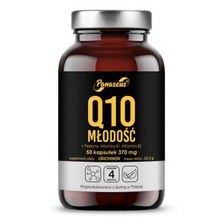 Panaseus Q10 Młodość, 50 kapsułek KRÓTKA DATA - zdjęcie produktu