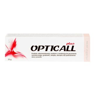 Opticall Plus, maść na powieki, 25 g - zdjęcie produktu