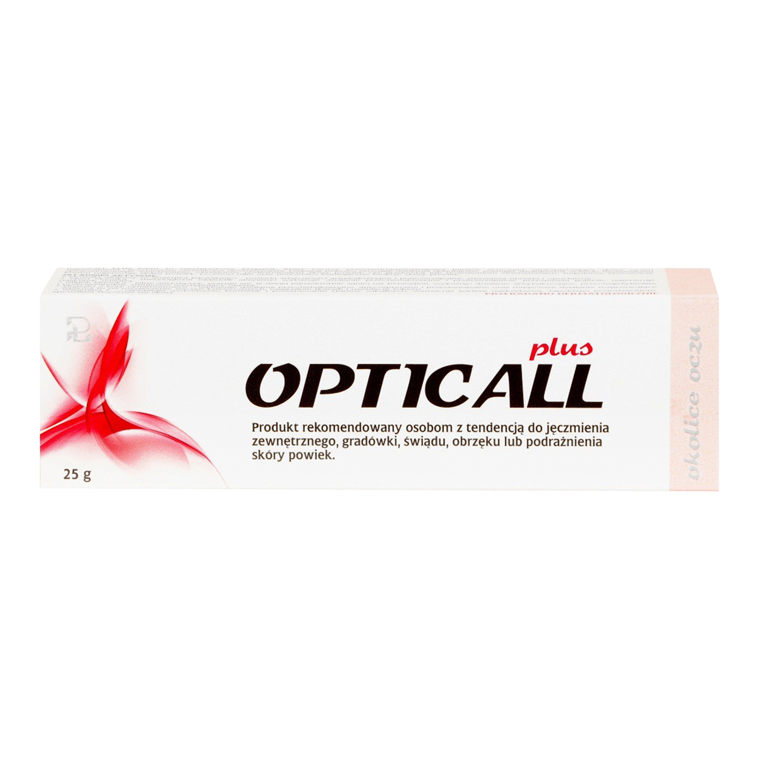 Nieznana Opticall Plus, Creme für die Lider, 25 g