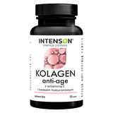 Intenson Kolagen Anti-Age + Hialuron + Witamina C, 120 tabletek - miniaturka zdjęcia produktu