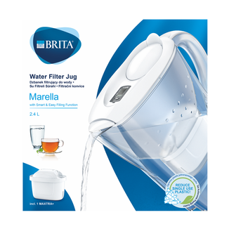 Brita Marella, dzbanek z filtrem, biały, 2,4 l - zdjęcie produktu