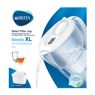 Brita Marella XL, dzbanek z filtrem, biały, 3,5 l USZKODZONE OPAKOWANIE - zdjęcie produktu