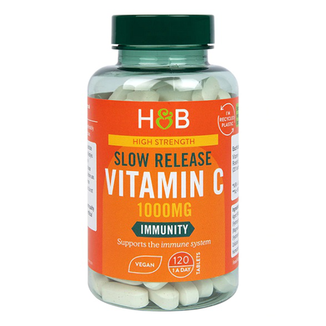 Holland & Barrett Slow Release Vitamin C 1000 mg, 120 tabletek - zdjęcie produktu