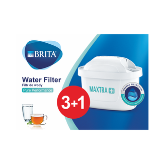 Brita Maxtra+ Pure Performence, filtr do wody, 3 sztuki + 1 sztuka w prezencie - zdjęcie produktu