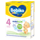 Bebiko Junior 4 Nutriflor Expert, odżywcza formuła na bazie mleka, powyżej 2 roku, 600 g USZKODZONE OPAKOWANIE - miniaturka zdjęcia produktu