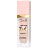 Eveline Cosmetics Wonder Match Lumi, podkład rozświetlający, SPF 20, nr 05, light neutral, 30 ml - miniaturka zdjęcia produktu