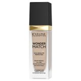 Eveline Cosmetics Wonder Match, luksusowy podkład dopasowujący się, nr 12 light natural, 30 ml - miniaturka zdjęcia produktu