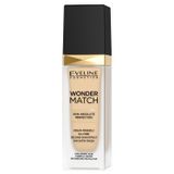 Eveline Cosmetics Wonder Match, luksusowy podkład dopasowujący się, nr 05 light porcellain, 30 ml - miniaturka zdjęcia produktu