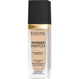 Eveline Cosmetics Wonder Match, luksusowy podkład dopasowujący się, nr 10 light vanilla, 30 ml - miniaturka zdjęcia produktu