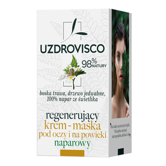 Uzdrovisco Świetlik, regenerujący naparowy krem-maska pod oczy i na powieki, 25 ml - zdjęcie produktu