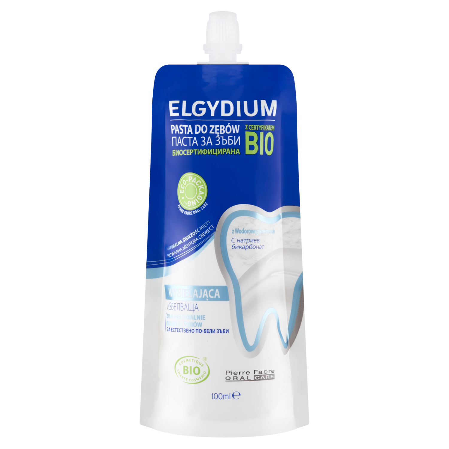 Elgydium Elgydium BIO, aufhellend Zahnpasta, biologisch, 100 ml — Inhaltsstoffe und Bewertung
