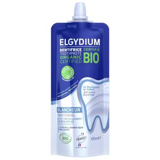 Elgydium BIO, wybielająca pasta do zębów, organiczna, 100 ml - zdjęcie produktu